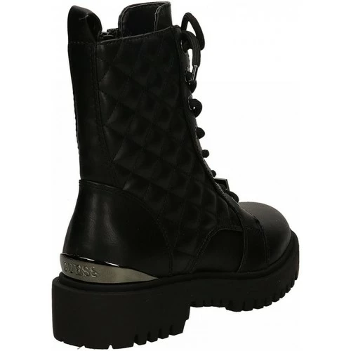 Promo 😍 Guess OMALAE Bottines / 🥾 Boots Couleur Noir ✔️ 6 Promo 😍 Guess OMALAE Bottines / 🥾 Boots Couleur Noir ✔️ – Image 4