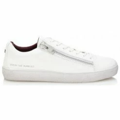 Vente flash 😉 Guess Chaussure homme blanc FMHER-ELE12 Baskets mode Couleur Blanc 🔔 -Guess Soldes Boutique 20606389 350 B