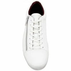 Vente flash 😉 Guess Chaussure homme blanc FMHER-ELE12 Baskets mode Couleur Blanc 🔔 -Guess Soldes Boutique 20606389 350 C