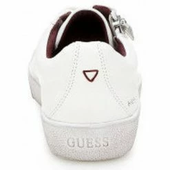 Vente flash 😉 Guess Chaussure homme blanc FMHER-ELE12 Baskets mode Couleur Blanc 🔔 -Guess Soldes Boutique 20606389 350 D