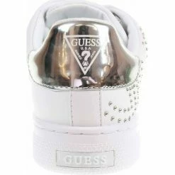 Promo 💯 Guess Razz Baskets mode Couleur Doré, Blanc ⭐ -Guess Soldes Boutique 20686840 500 D