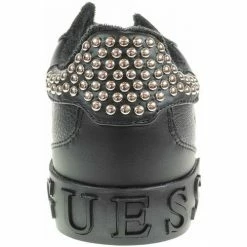 Top 10 ✔️ Guess Paysin Baskets mode Couleur Noir ✨ -Guess Soldes Boutique 20687072 500 D