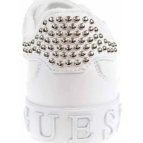 Le moins cher 🔔 Guess Paysin Baskets mode Couleur Doré, Blanc 🥰 6 Le moins cher 🔔 Guess Paysin Baskets mode Couleur Doré, Blanc 🥰 – Image 4