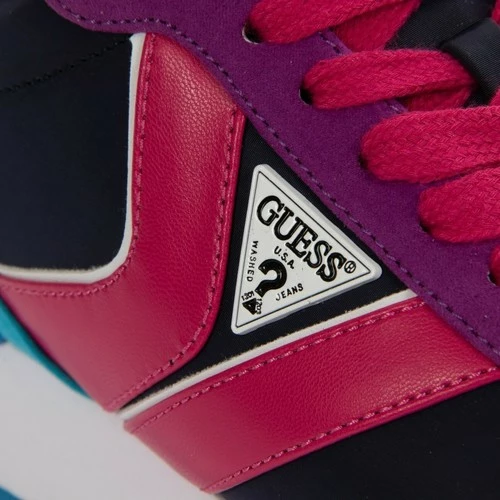 Meilleure vente 😉 Guess Triangle logo Baskets mode Couleur Multicolore 🎁 8 Meilleure vente 😉 Guess Triangle logo Baskets mode Couleur Multicolore 🎁 – Image 6