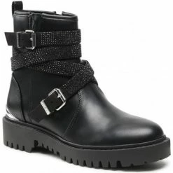 De gros ⌛ Guess GSDAI22-FL5ORN-blk Bottes Couleur Noir 😀
