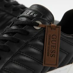 Promo 😉 Guess Reace dark Baskets mode Couleur Noir 😍 -Guess Soldes Boutique 20761505 500 E