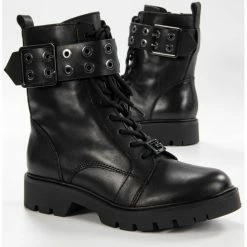 Grosses soldes 🎁 Guess Raele Bottines / 🥾 Boots Couleur Noir 👏 -Guess Soldes Boutique 20774879 500 C