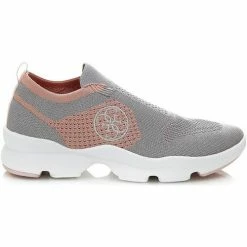 Sortie 🛒 Guess Baskets Femme Spiced Gris/Rose Baskets mode Couleur Gris ✨ -Guess Soldes Boutique 20778541 500 B
