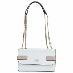 Top 10 🔥 Guess ATENE CONVERTIBLE CROSSBODY FLAP Besaces / Sacs bandoulière Couleur Blanc 😉