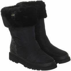 Acheter ✔️ Guess FLVFE4FAB10-BLACK Bottines / 🥾 Boots Couleur Noir 🎁 -Guess Soldes Boutique 20874630 500 C