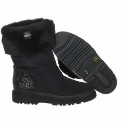 Acheter ✔️ Guess FLVFE4FAB10-BLACK Bottines / 🥾 Boots Couleur Noir 🎁 -Guess Soldes Boutique 20874630 500 D