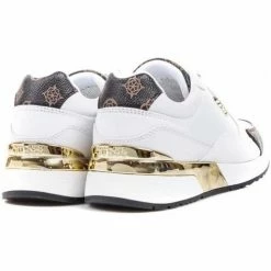 Remise ⌛ Guess MOXEA Whbr Baskets mode Couleur Blanc ⭐ -Guess Soldes Boutique 20895262 500 C