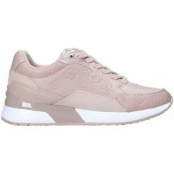 Promo 🎉 Guess Fard à joues MOXEA2 Baskets mode Couleur Rose 🥰