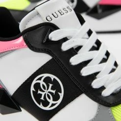 Promo 🧨 Guess Tesha logo 4g Baskets mode Couleur Rose 👍 -Guess Soldes Boutique 20945548 500 D