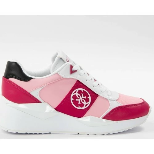 Budget 😍 Guess Tesha logo 4g Baskets mode Couleur Rose 🤩 3 Budget 😍 Guess Tesha logo 4g Baskets mode Couleur Rose 🤩