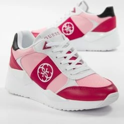 Budget 😍 Guess Tesha logo 4g Baskets mode Couleur Rose 🤩 10 Budget 😍 Guess Tesha logo 4g Baskets mode Couleur Rose 🤩 -Guess Soldes Boutique 20945557 500 C