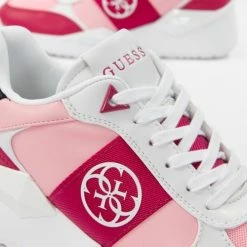 Budget 😍 Guess Tesha logo 4g Baskets mode Couleur Rose 🤩 11 Budget 😍 Guess Tesha logo 4g Baskets mode Couleur Rose 🤩 -Guess Soldes Boutique 20945557 500 D