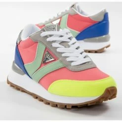 Sortie 😍 Guess Bright multi Baskets mode Couleur Multicolore 🔔 -Guess Soldes Boutique 20945562 500 C