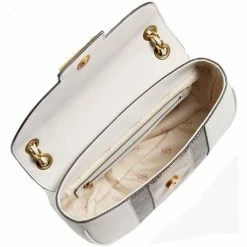 Meilleur prix 👏 Guess Sac bandouliere Ref 54367 SML Blanc 26*16*9 Besaces / Sacs bandoulière Couleur Blanc 🛒 -Guess Soldes Boutique 21091191 500 C