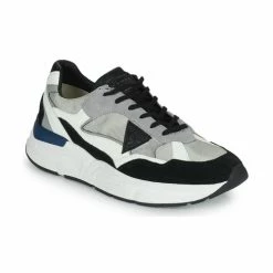 Vente flash 👍 Guess MOLA Baskets mode Couleur Blanc / Noir / Bleu 🛒