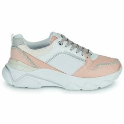 Meilleure vente 🌟 Guess MAGS Baskets mode Couleur Blanc / Rose 🛒 -Guess Soldes Boutique 21160523 500 B