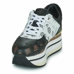 Grosses soldes 😉 Guess HINDLE Baskets mode Couleur Noir / Blanc / Marron 🤩 10 Grosses soldes 😉 Guess HINDLE Baskets mode Couleur Noir / Blanc / Marron 🤩 -Guess Soldes Boutique 21160530 500 C