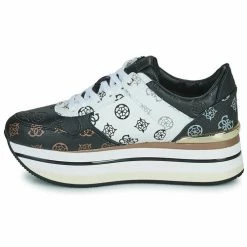 Grosses soldes 😉 Guess HINDLE Baskets mode Couleur Noir / Blanc / Marron 🤩 11 Grosses soldes 😉 Guess HINDLE Baskets mode Couleur Noir / Blanc / Marron 🤩 -Guess Soldes Boutique 21160530 500 D