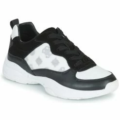 Acheter 🌟 Guess LUCKEE2 Baskets mode Couleur Noir / Blanc 🔔