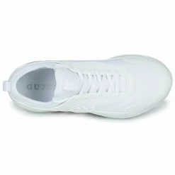 Acheter 🎉 Guess TECKIE Baskets mode Couleur Blanc 🔔 -Guess Soldes Boutique 21160546 500 F