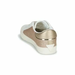 Le moins cher ❤️ Guess WAYNE Baskets mode Couleur Blanc / Doré 👏 -Guess Soldes Boutique 21160551 500 E