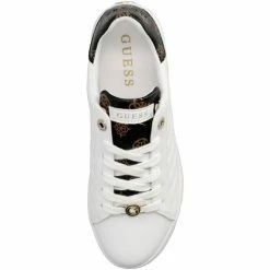 Bon marché 🔥 Guess FL7RAC ELE12 Baskets mode Couleur Blanc 🎁 -Guess Soldes Boutique 21177210 500 D