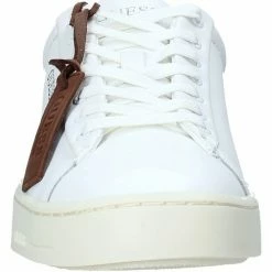 De gros 🥰 Guess FMVIC8 LEA12 Baskets mode Couleur Blanc 🔔 -Guess Soldes Boutique 21178596 500 C