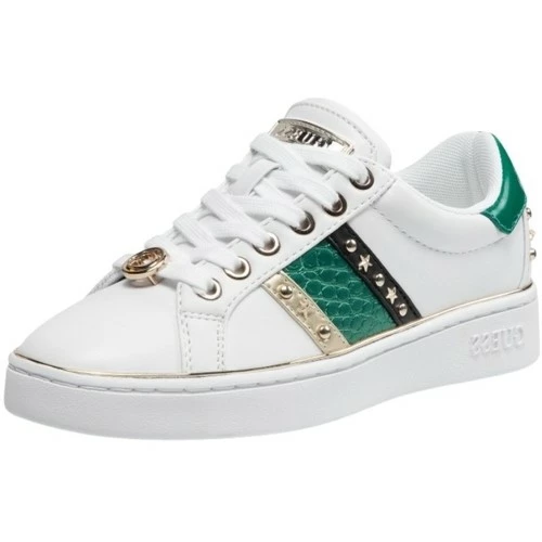 Promo 👍 Guess Baskets Ref 53733 WHGRE blanches et vertes Baskets mode Couleur Blanc ⌛ 4 Promo 👍 Guess Baskets Ref 53733 WHGRE blanches et vertes Baskets mode Couleur Blanc ⌛ – Image 2