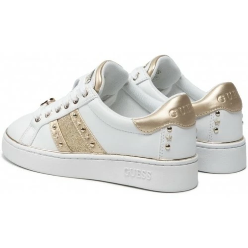 Le moins cher 🔔 Guess Baskets à paillettes Ref 53734 WHITE FUSHIA Baskets mode Couleur Blanc 🥰 5 Le moins cher 🔔 Guess Baskets à paillettes Ref 53734 WHITE FUSHIA Baskets mode Couleur Blanc 🥰 – Image 3