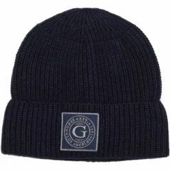 Meilleur prix ✨ Guess Bonnet uni Accessoires textile Couleur Bleu 🧨