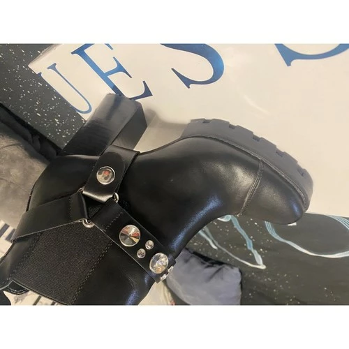 Remise 🔔 Bottines Guess Bottines / 🥾 Boots Couleur Noir 😍 4 Remise 🔔 Bottines Guess Bottines / 🥾 Boots Couleur Noir 😍 – Image 2