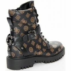 Grosses soldes 🎁 Guess Anfibio ondina logo 4g peony Bottines / 🥾 Boots Couleur Noir 🎉 -Guess Soldes Boutique 21306038 500 F