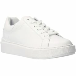 Remise 👏 Guess FL8HZY LEP12 Baskets mode Couleur Blanc 😀