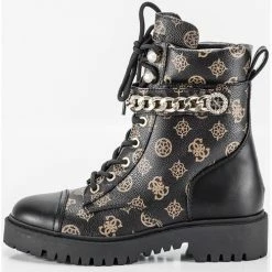 Bon marché ⌛ Guess FL8ODYFAL10 Bottes Couleur Noir 🤩