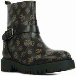 De gros 😍 Guess Oracia Bottines / 🥾 Boots Couleur noir 😉 -Guess Soldes Boutique 21393426 500 B