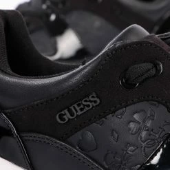 Nouveau ✨ Guess Heart black Baskets mode Couleur Noir 🔥 -Guess Soldes Boutique 21488028 500 D