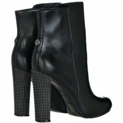 Le moins cher 🌟 Guess Chaussure femme en cuir FLDOD3LEA10 Baskets mode Couleur Noir 💯 -Guess Soldes Boutique 21491750 350 B