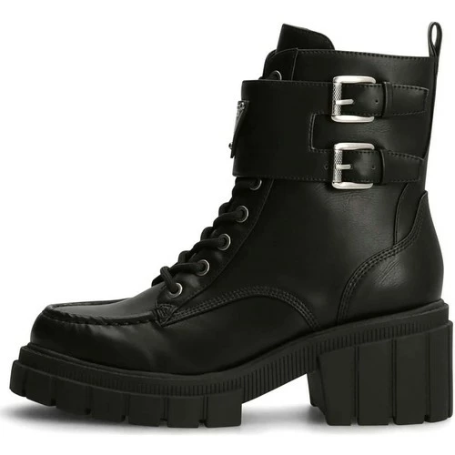 Promo 😍 Guess FL8KAY ELE10 Bottines / 🥾 Boots Couleur Noir 👍 3 Promo 😍 Guess FL8KAY ELE10 Bottines / 🥾 Boots Couleur Noir 👍