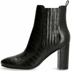 Promo 😍 Guess FL8KLY PEL10 Bottines / 🥾 Boots Couleur Noir 🎉