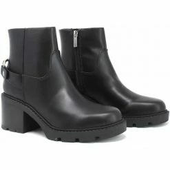 Coupon 😀 Guess FL8TJN LEA10 Bottines / 🥾 Boots Couleur Noir 💯 -Guess Soldes Boutique 21495737 500 C