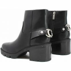 Coupon 😀 Guess FL8TJN LEA10 Bottines / 🥾 Boots Couleur Noir 💯 -Guess Soldes Boutique 21495737 500 D