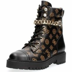 Tout neuf ⌛ Guess FL8ODY FAL10-BROCR Bottes Couleur Noir ⭐ -Guess Soldes Boutique 21534017 500 C