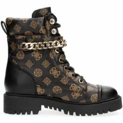 Nouveau 🌟 Guess FL8ODY FAL10-BROCR Bottes Couleur Noir 🎉 -Guess Soldes Boutique 21562478 500 E