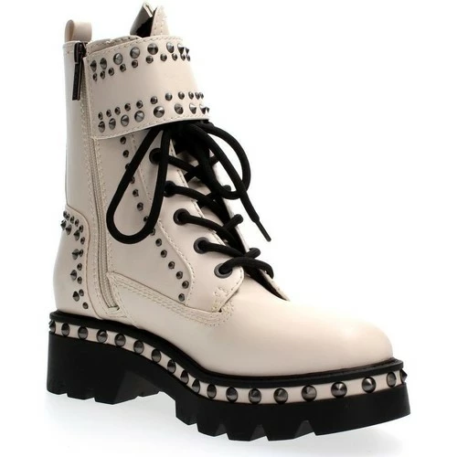 Remise 🎁 Guess FL8VAR ELE10-CREAM Bottes Couleur Beige ✨ 6 Remise 🎁 Guess FL8VAR ELE10-CREAM Bottes Couleur Beige ✨ – Image 4