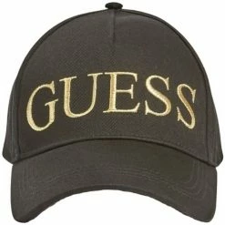 Vente flash 🛒 Guess Casquette Ref 55162 BGO Accessoires textile Couleur Noir 🎁